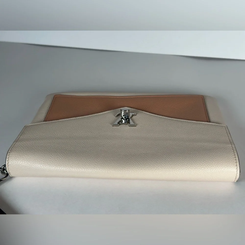 Authentic Louis Vuitton Pink MyLockMe Wristlet Clutch